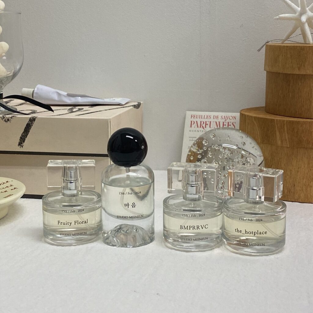 韓国　香水作り